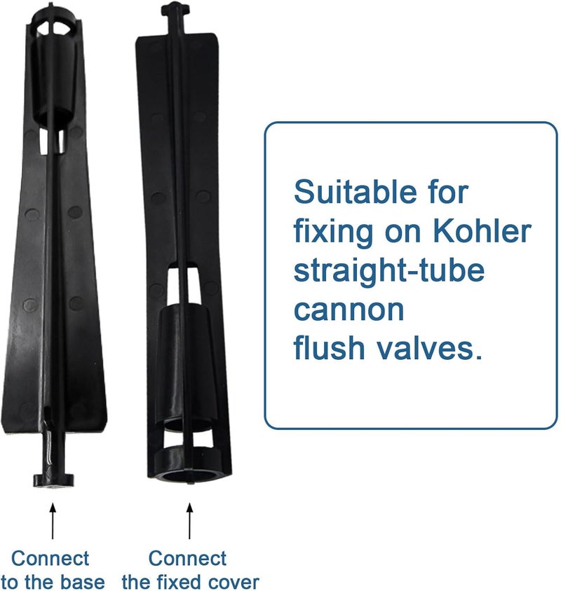 Hebewater Canister Flush Valve Kit, Compatible with Kohler GP1229656, K-1188999, K-1188998, for AquaPiston, Includes Center Guide, Cap & Chain, Toilet Tank Repair (2 pcs) - Image 5